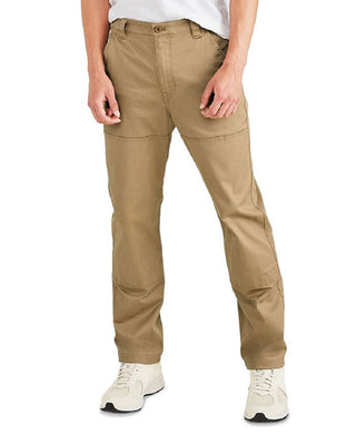 Dockers Men's Straight Fit Smart 360 Tech Stretch Utility Pants Brown Size 38X32
