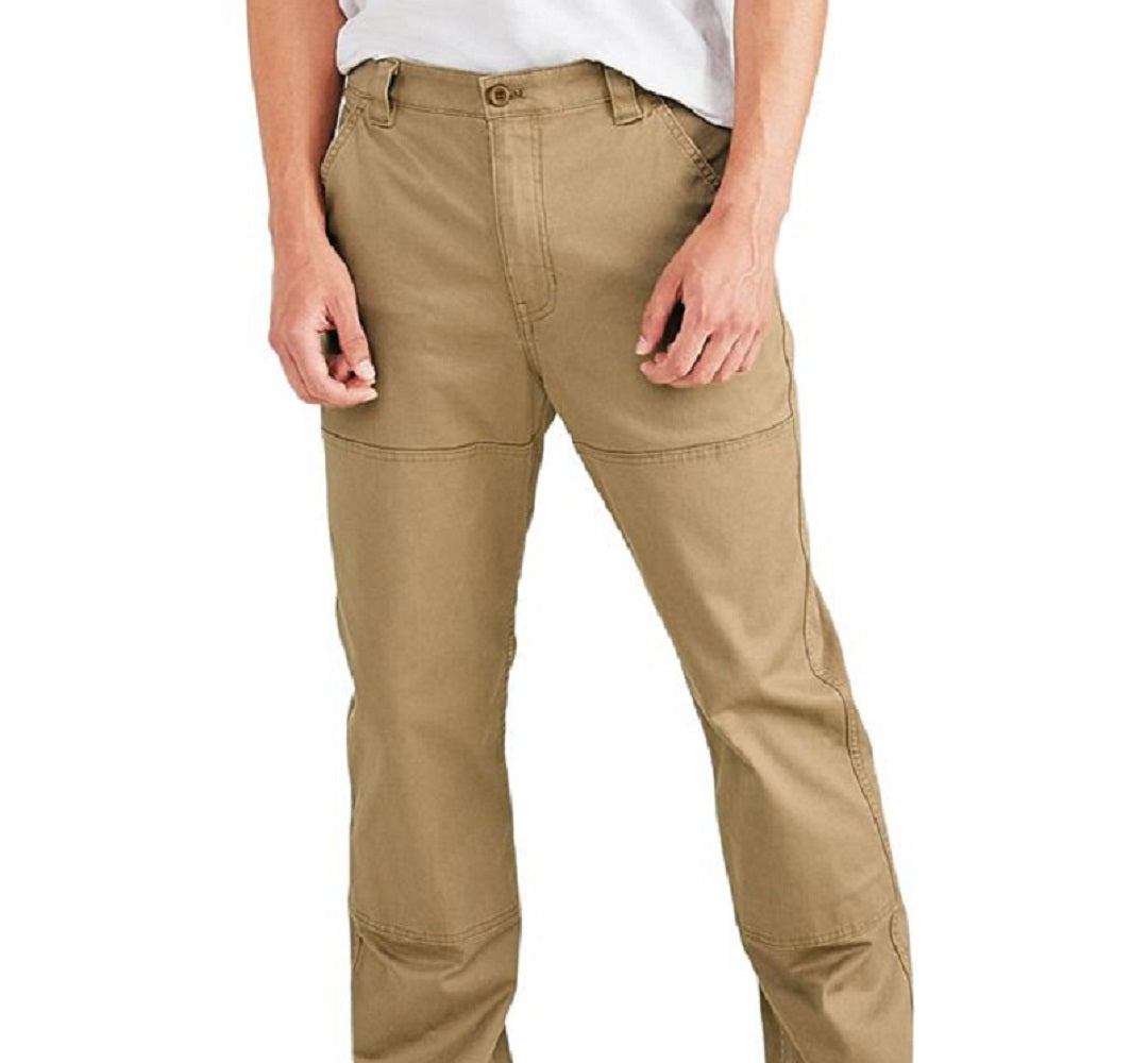 Calça utilitária Dockers Straight Fit Smart 360 Tech Stretch Masculina Marrom Tamanho 38X32