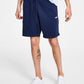 Calça de moletom Levi's masculina com ajuste relaxado sazonal e cós elástico, azul, tamanho médio