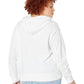 Moletom com capuz feminino Levi's Graphic Standard, branco, tamanho 3X