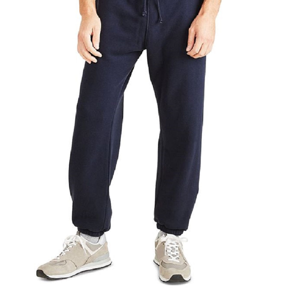 Calça de moletom esportiva masculina Dockers azul tamanho médio