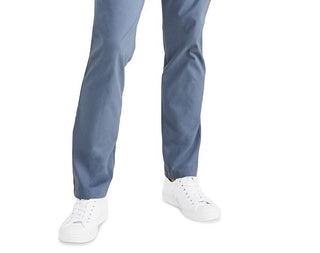 Calça Chino Dockers Alpha Slim Fit Smart 360 Flex Stretch Masculina Azul Tamanho 38X32
