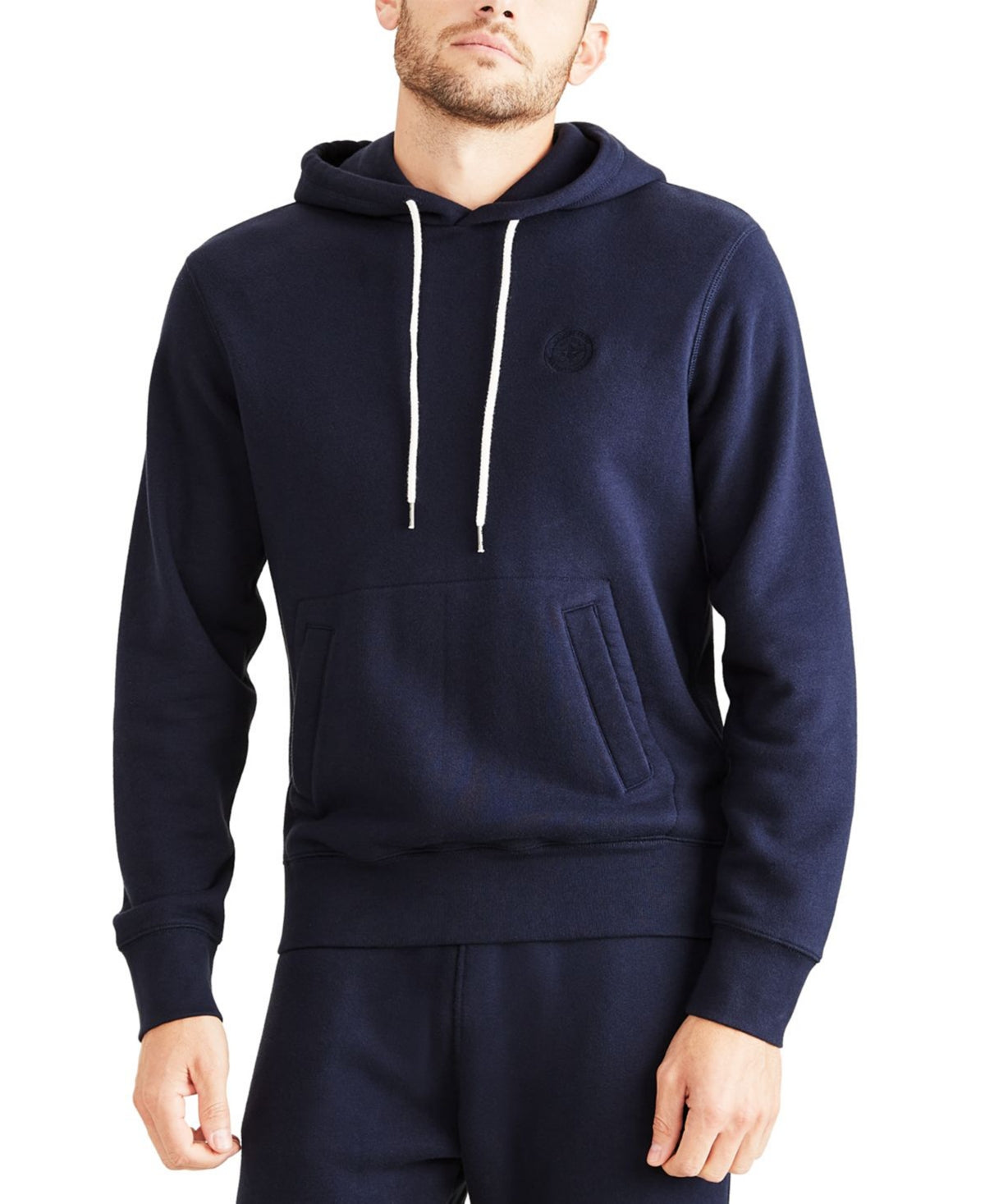 Moletom com capuz esportivo Dockers masculino regular fit azul