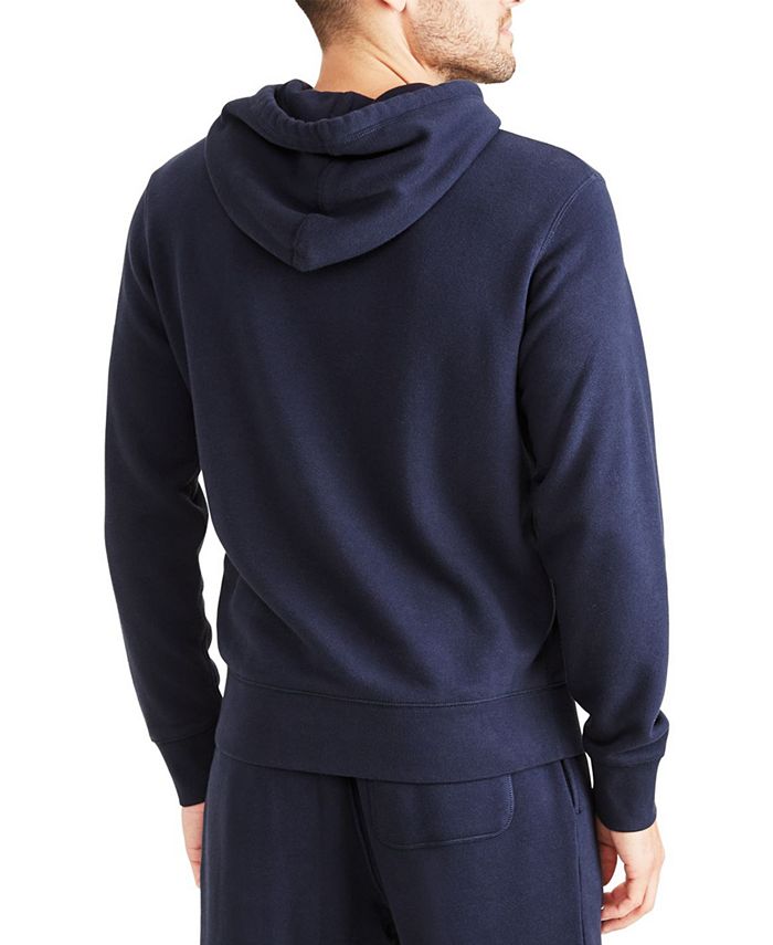 Moletom com capuz esportivo Dockers masculino regular fit azul