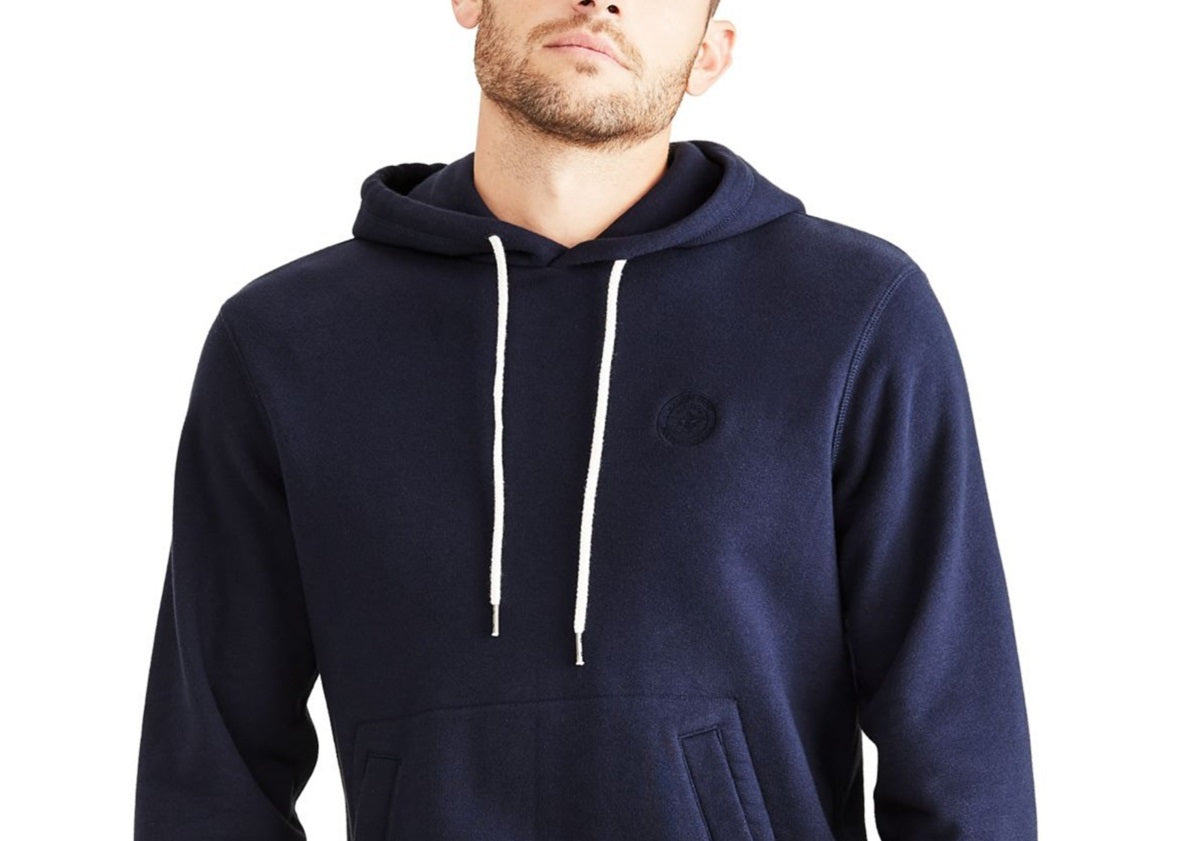 Moletom com capuz esportivo Dockers masculino regular fit azul