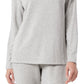 Moletom feminino com gola alta 32 Degrees cinza
