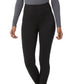 Leggings femininas de cintura alta e calor aconchegante 32 graus, pretas, tamanho médio