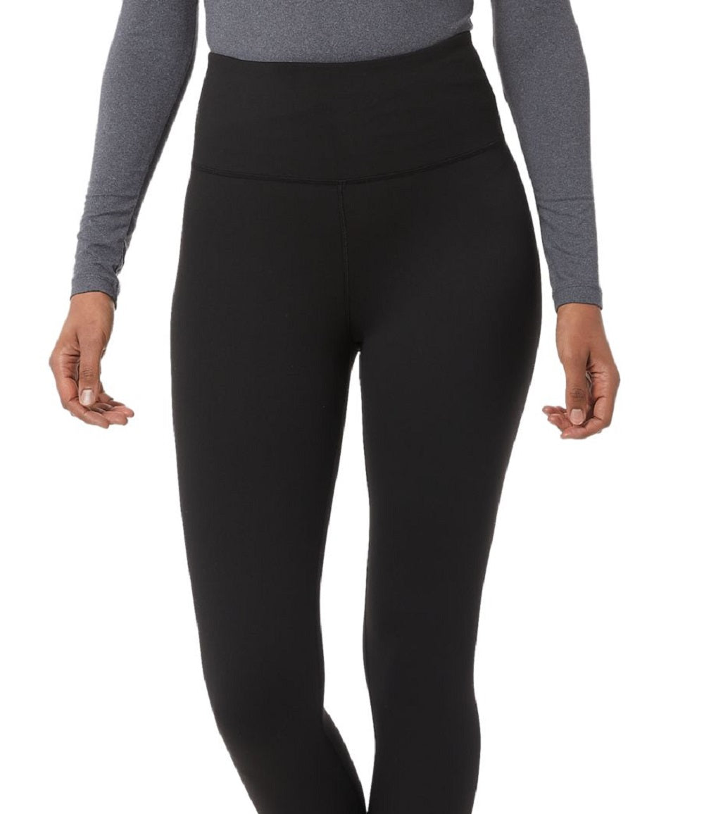 Leggings femininas de cintura alta e calor aconchegante 32 graus, pretas, tamanho grande