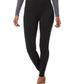 Leggings femininas de cintura alta e calor aconchegante 32 Degrees, pretas, tamanho extragrande