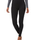 Leggings femininas de cintura alta e calor aconchegante 32 Degrees, pretas, tamanho XX-G