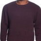 Suéter masculino vintage à prova de intempéries Marl Crew vermelho tamanho médio