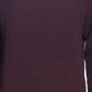 Suéter masculino vintage impermeável Marl Crew vermelho tamanho G