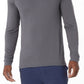 Camisa de dormir masculina de manga comprida 32 Degrees Top Notch cinza tamanho grande