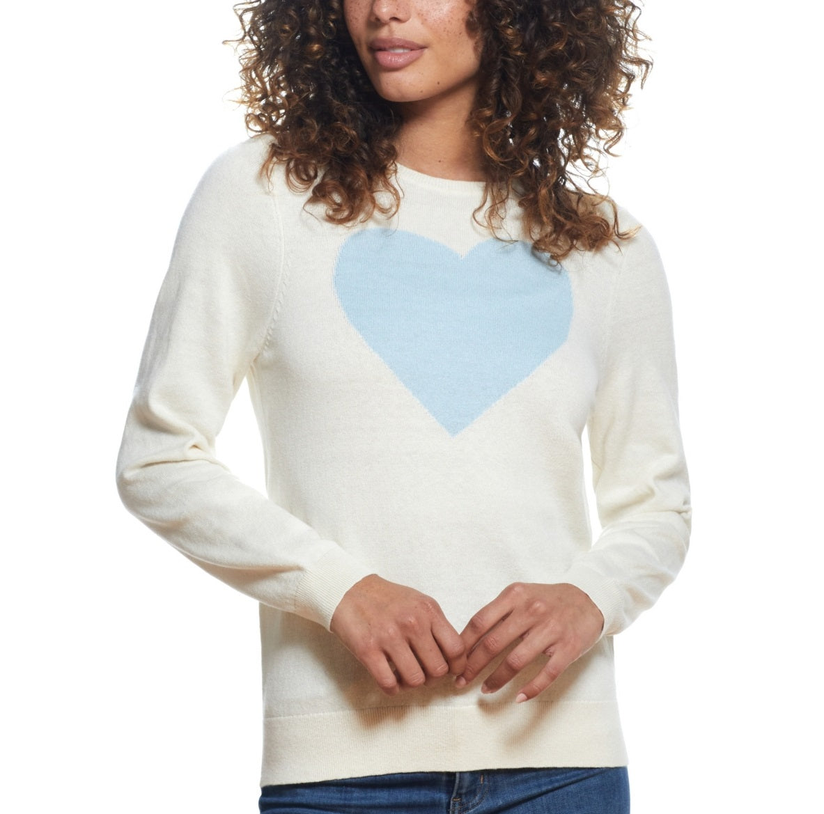 Suéter feminino vintage de malha com manga comprida e gola redonda, à prova de intempéries, tamanho pequeno