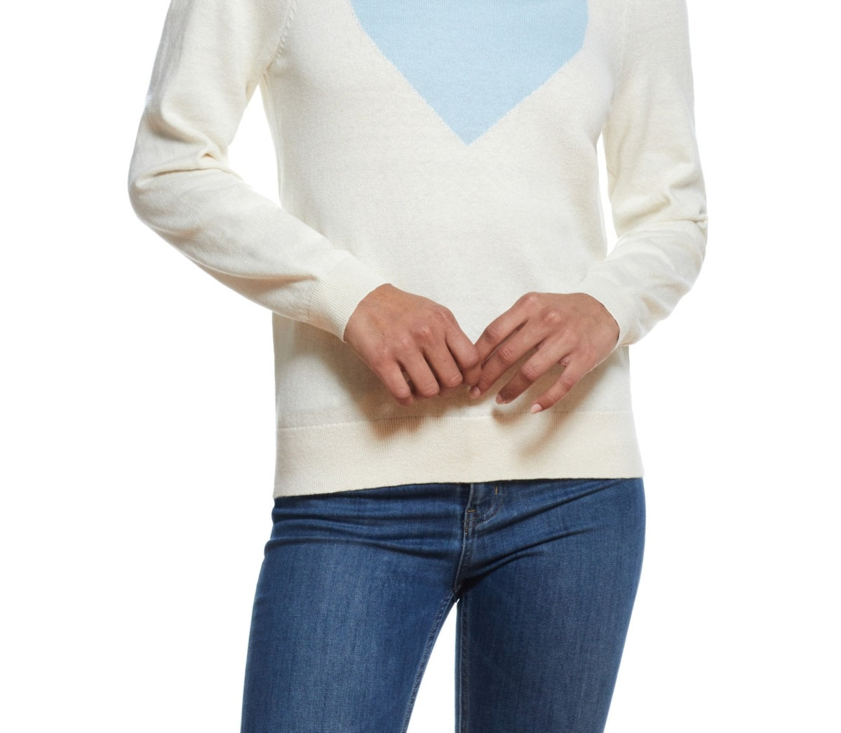 Suéter feminino vintage de malha com manga comprida e gola redonda, à prova de intempéries, tamanho pequeno