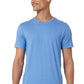 Camisa lisa masculina 32 Degrees azul tamanho extragrande