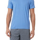 Camisa lisa masculina 32 Degrees azul tamanho extragrande