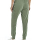 Calça Terry Vintage Feminina com Cinto e Resistente às Intempéries, Verde, Tamanho Grande