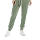 Calça Terry Vintage Feminina com Cinto e Resistente às Intempéries, Verde, Tamanho Grande
