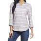 Blusa feminina vintage de flanela escovada, manga comprida, resistente às intempéries, tamanho pequeno, vermelha