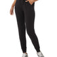 Calça de moletom feminina 32 Degrees, macia e confortável, preta, tamanho grande