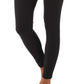Leggings femininas básicas 32 Degrees com comprimento total e cintura alta, pretas