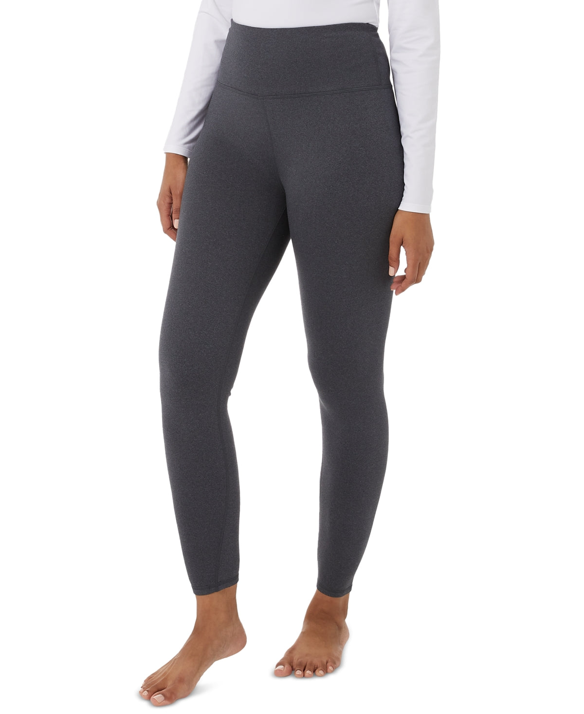 Leggings femininas 32 Degrees com forro de lã e comprimento total, tamanho X-G