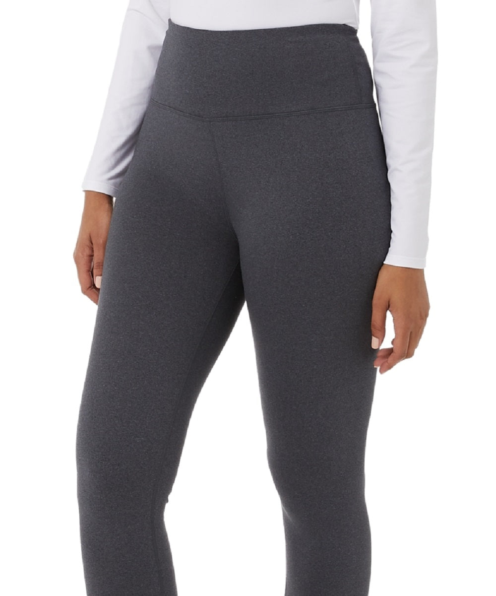 Leggings femininas 32 Degrees com forro de lã e comprimento total, tamanho X-G