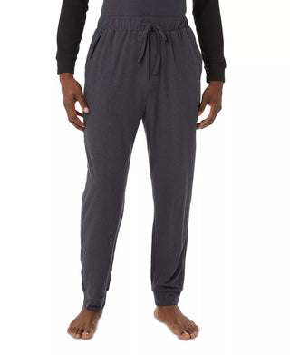 Calça de pijama masculina 32 graus plush heat preta tamanho grande