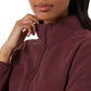32 Degrees Fleece Feminino com Zíper Completo Vermelho Tamanho XL