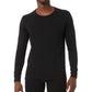 Camisa térmica masculina de manga comprida 32 Degrees, preta, tamanho pequeno