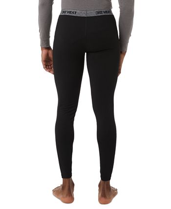 Legging masculina Heat Plus 32 Degrees preta tamanho X-G