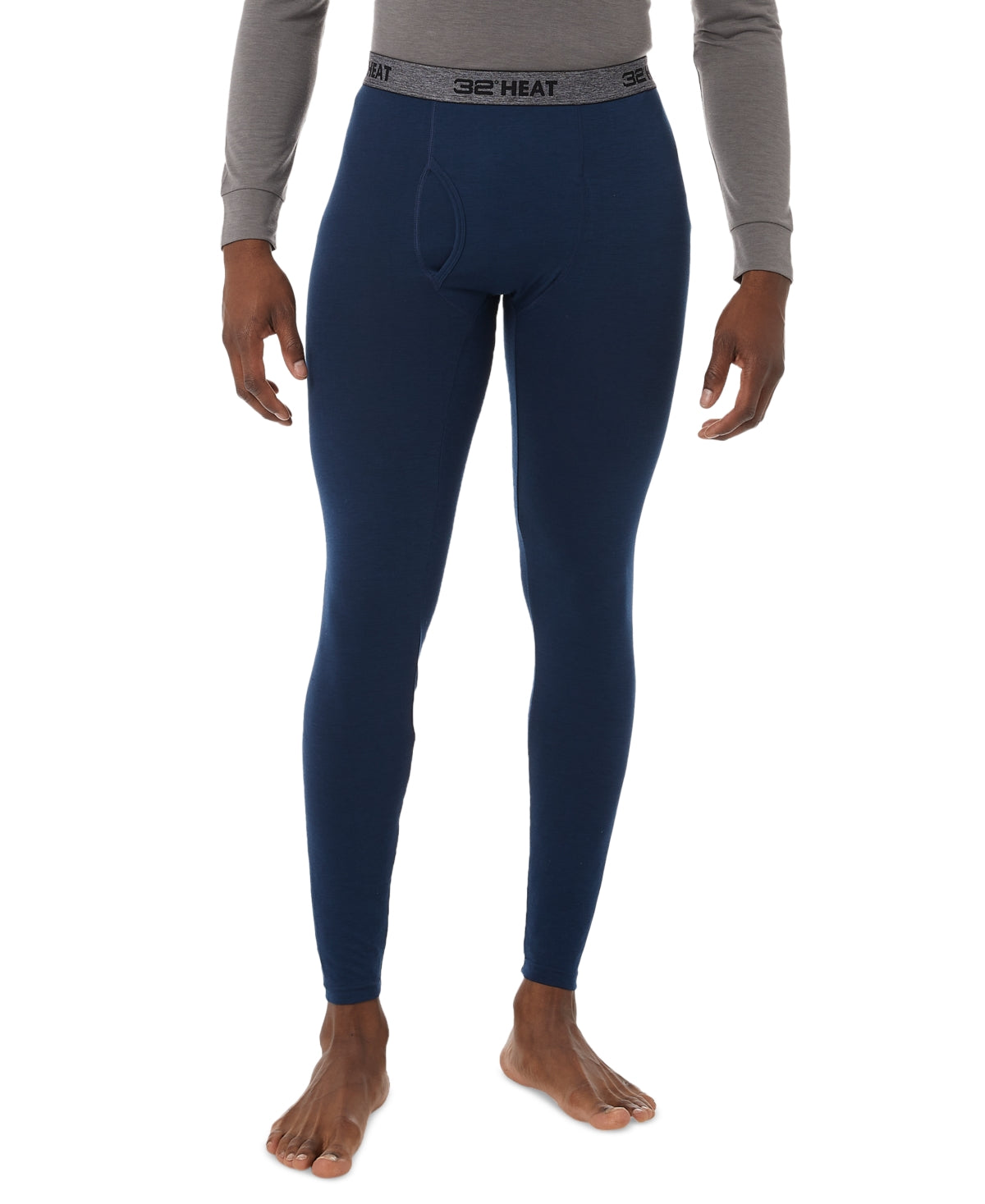Legging masculina Heat Plus 32 Degrees azul tamanho pequeno