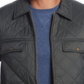 Jaqueta acolchoada leve vintage masculina à prova de intempéries, verde, tamanho XXL