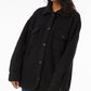 Jaqueta Sherpa Feminina 32 Degrees Preta Tamanho X-G