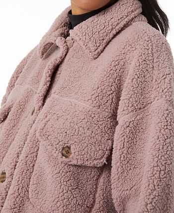 Jaqueta Sherpa Feminina 32 Degrees Marrom Tamanho Médio