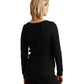 Suéter Ralph Lauren Feminino de Algodão com Decote Canoa e Tricô Preto Tamanho Grande