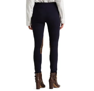 Calça skinny feminina Ralph Lauren Ponte Jodhpur azul tamanho GG