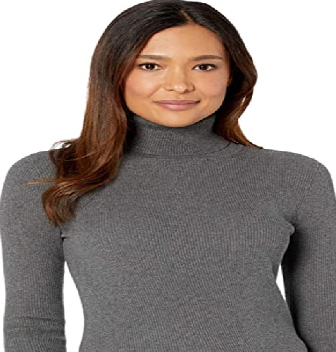 Suéter Ralph Lauren Feminino Gola Alta Cinza Tamanho Médio