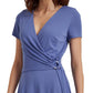 Vestido Ralph Lauren Feminino Manga Curta Azul Tamanho 8