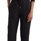 Calça Ralph Lauren Feminina de Linho Preta Tamanho 12