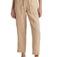 Calça Ralph Lauren Feminina de Linho Marrom Tamanho 14
