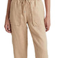 Calça Ralph Lauren Feminina de Linho Marrom Tamanho 14