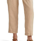 Calça Ralph Lauren Feminina de Linho Marrom Tamanho 14