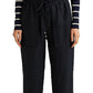 Calça Ralph Lauren Feminina de Linho Azul Tamanho 8