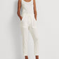 Calça Ralph Lauren Feminina de Linho Branca Tamanho 10