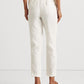 Calça Ralph Lauren Feminina de Linho Branca Tamanho 10