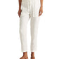 Calça Ralph Lauren Feminina de Linho Branca