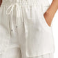 Calça Ralph Lauren Feminina de Linho Branca