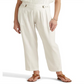 Calça Ralph Lauren Masculina Sarja Plissada Branca Tamanho 12